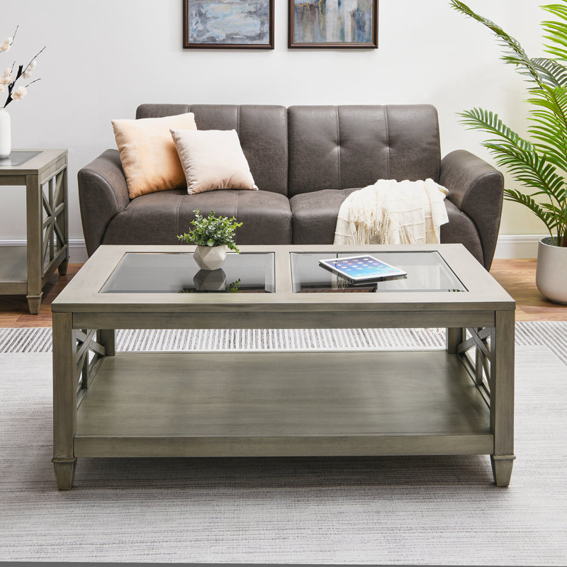 Jnr Glass Top Coffee Table